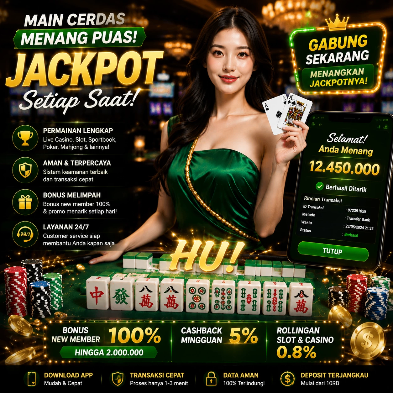 Tampilan antarmuka provip805 APK v4.7.5 saat pengujian performa dan keamanan di perangkat Android